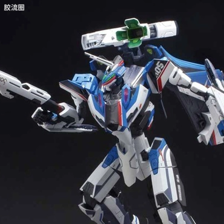 万代超时空要塞系列拼装模型 1比72 VF-31J改 齐格弗里德(疾风机) Deculture Ver. 