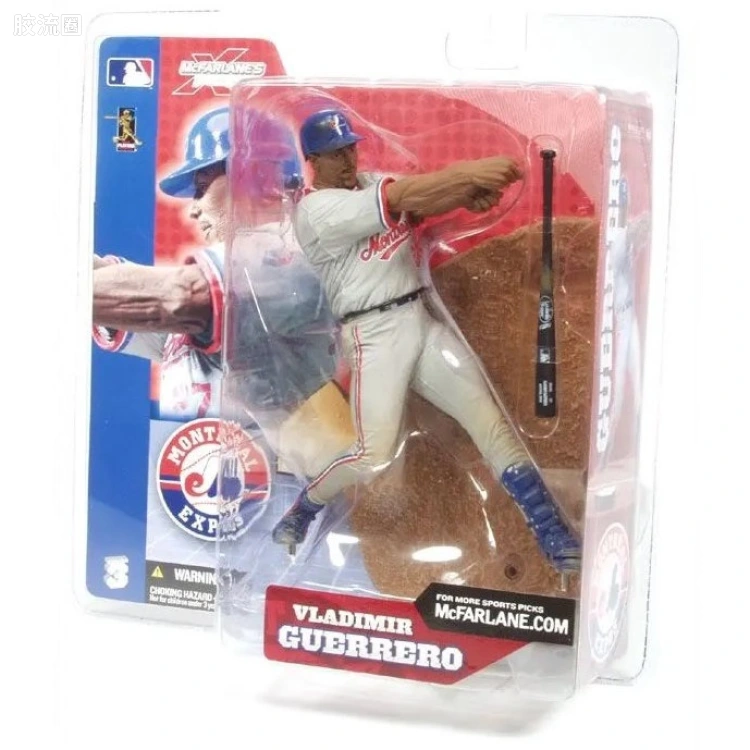 麦克法兰MLB棒球系列玩具 第3代 VLADIMIR GUERRERO