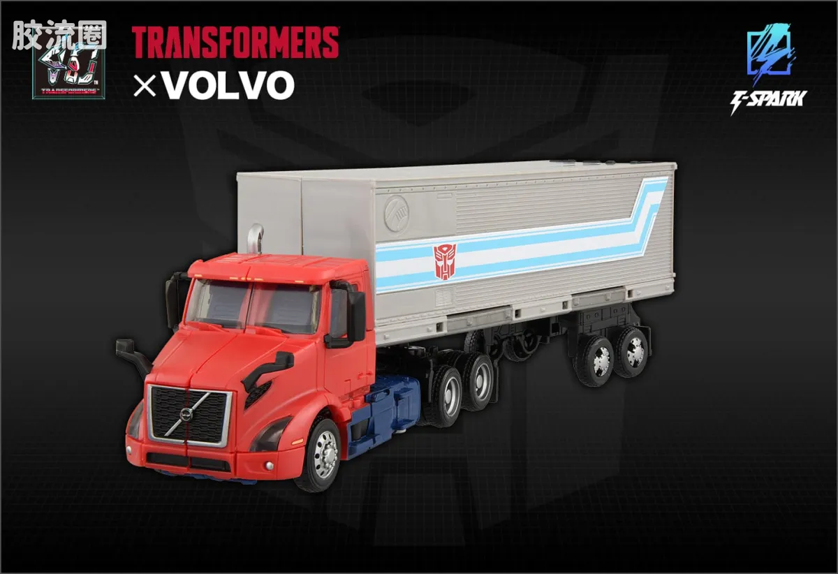 变形金刚 日版综合系列 40周年精选 VOLVO VNR 擎天柱 - 图片
