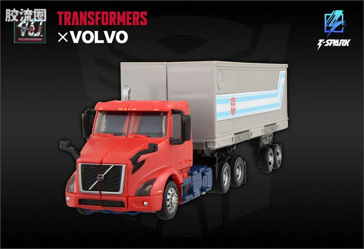 变形金刚 日版综合系列 40周年精选 VOLVO VNR 擎天柱 - 图片