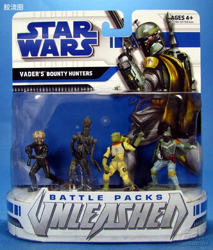 星球大战 UNLEASHED 2008版 战斗包 Vader's Bounty Hunters