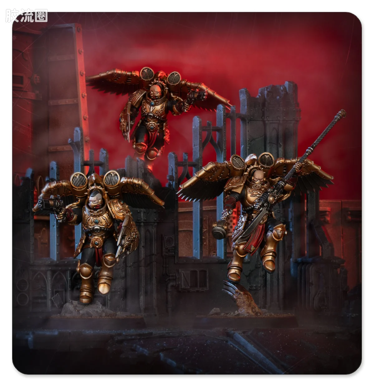 战锤40K Adeptus Custodes 帝皇禁军 禁军天鹰骑士兄弟会 - 图片