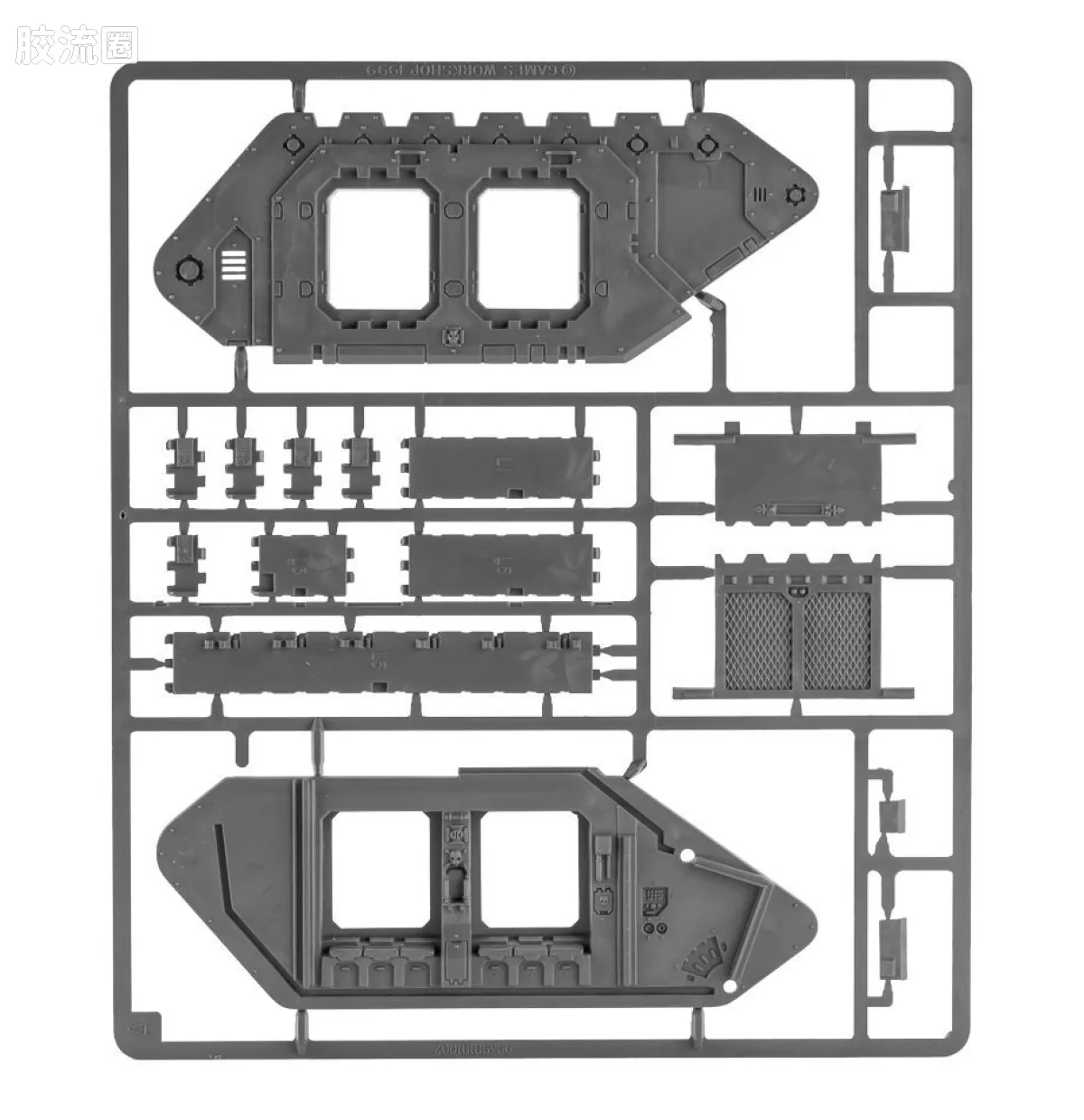 战锤40K Adeptus Custodes 帝皇禁军 尊贵兰德掠袭者 - 图片