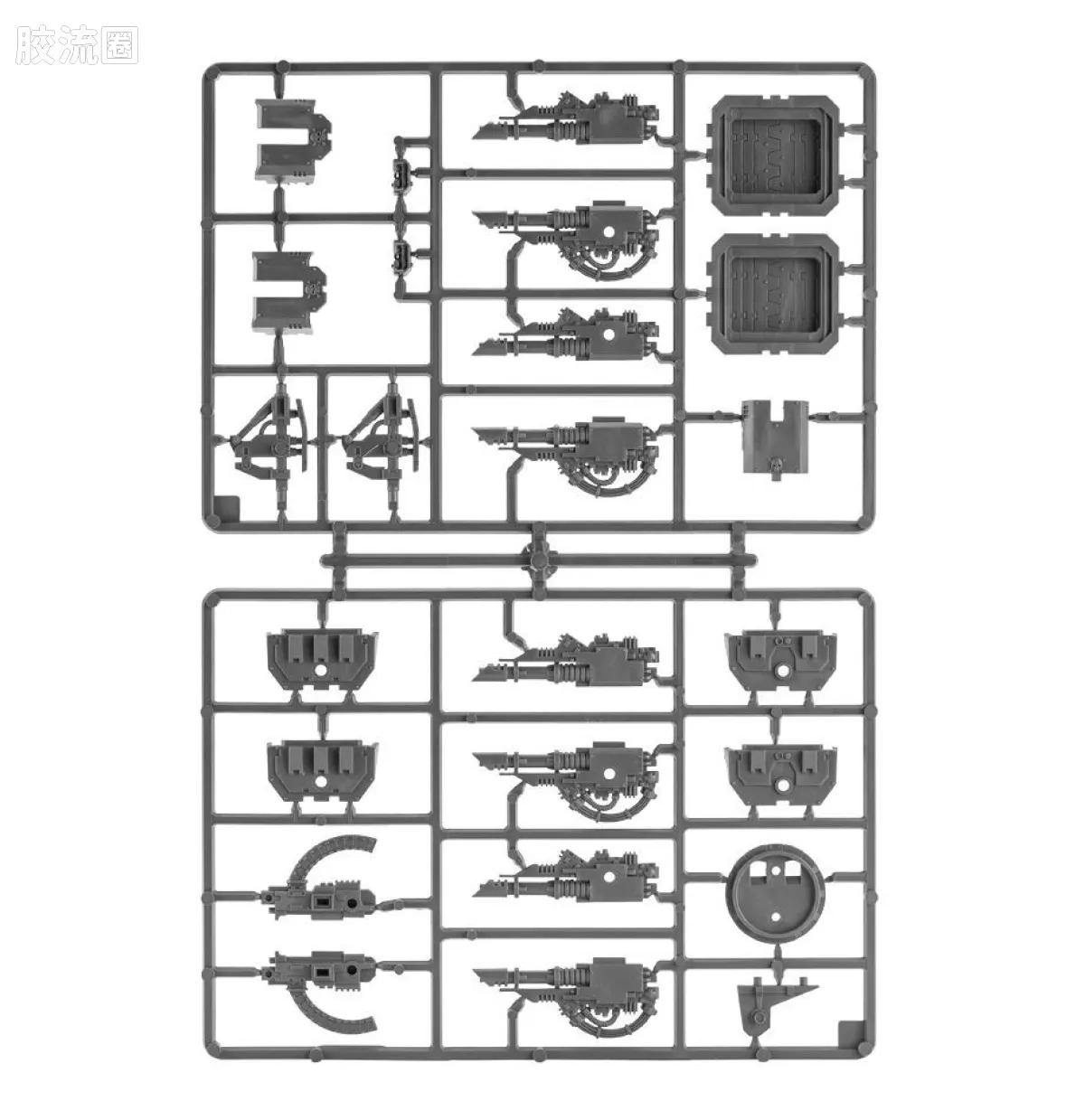 战锤40K Adeptus Custodes 帝皇禁军 尊贵兰德掠袭者 - 图片