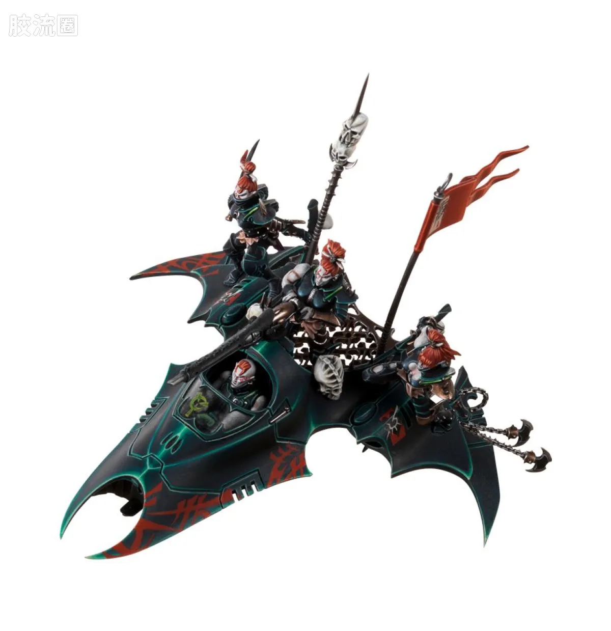 战锤40K Drukhari 黑暗灵族 5版 毒液飞艇 - 图片