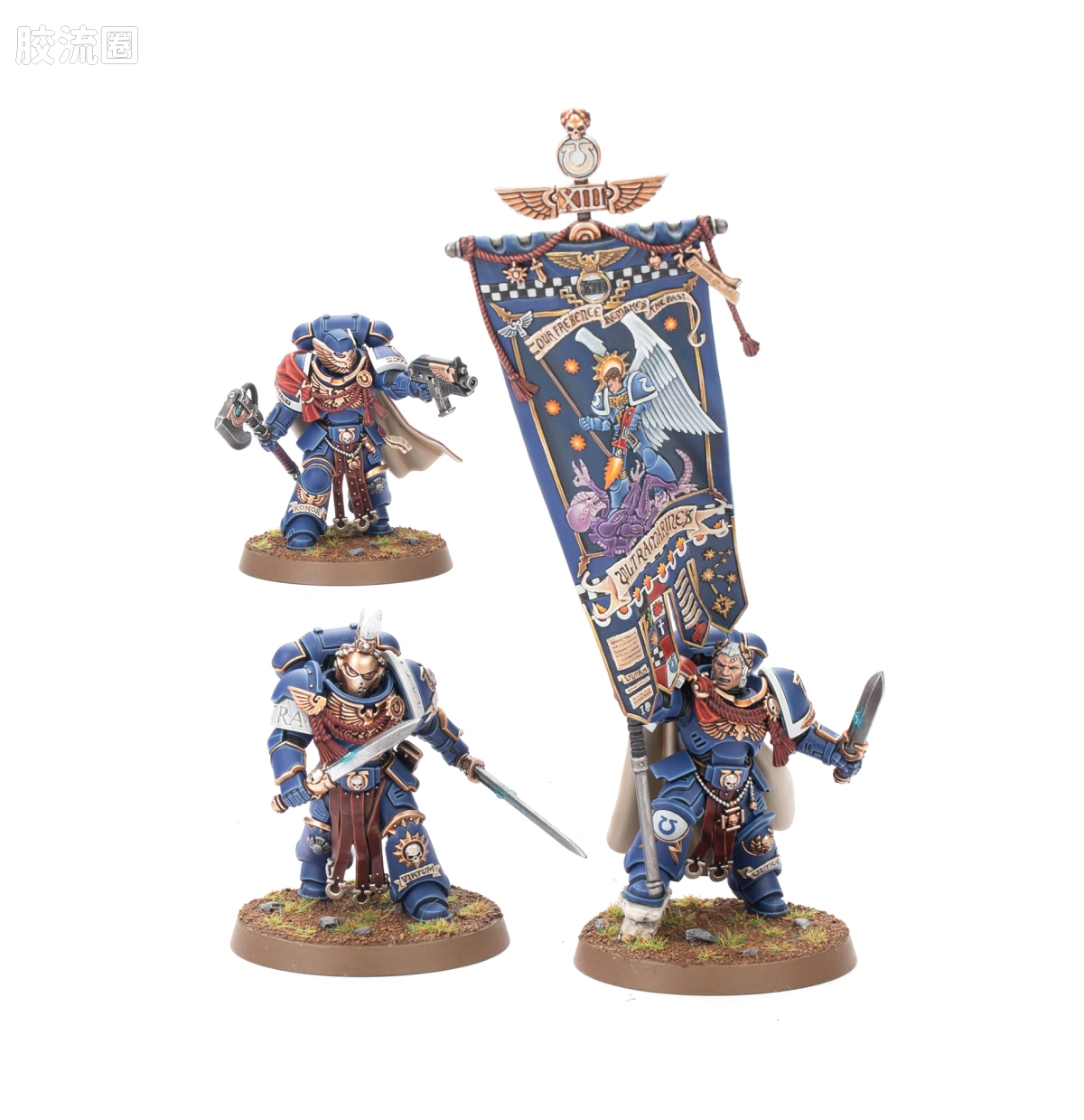 战锤40K Ultramarines 极限战士 10版 常胜荣誉卫队 - 图片