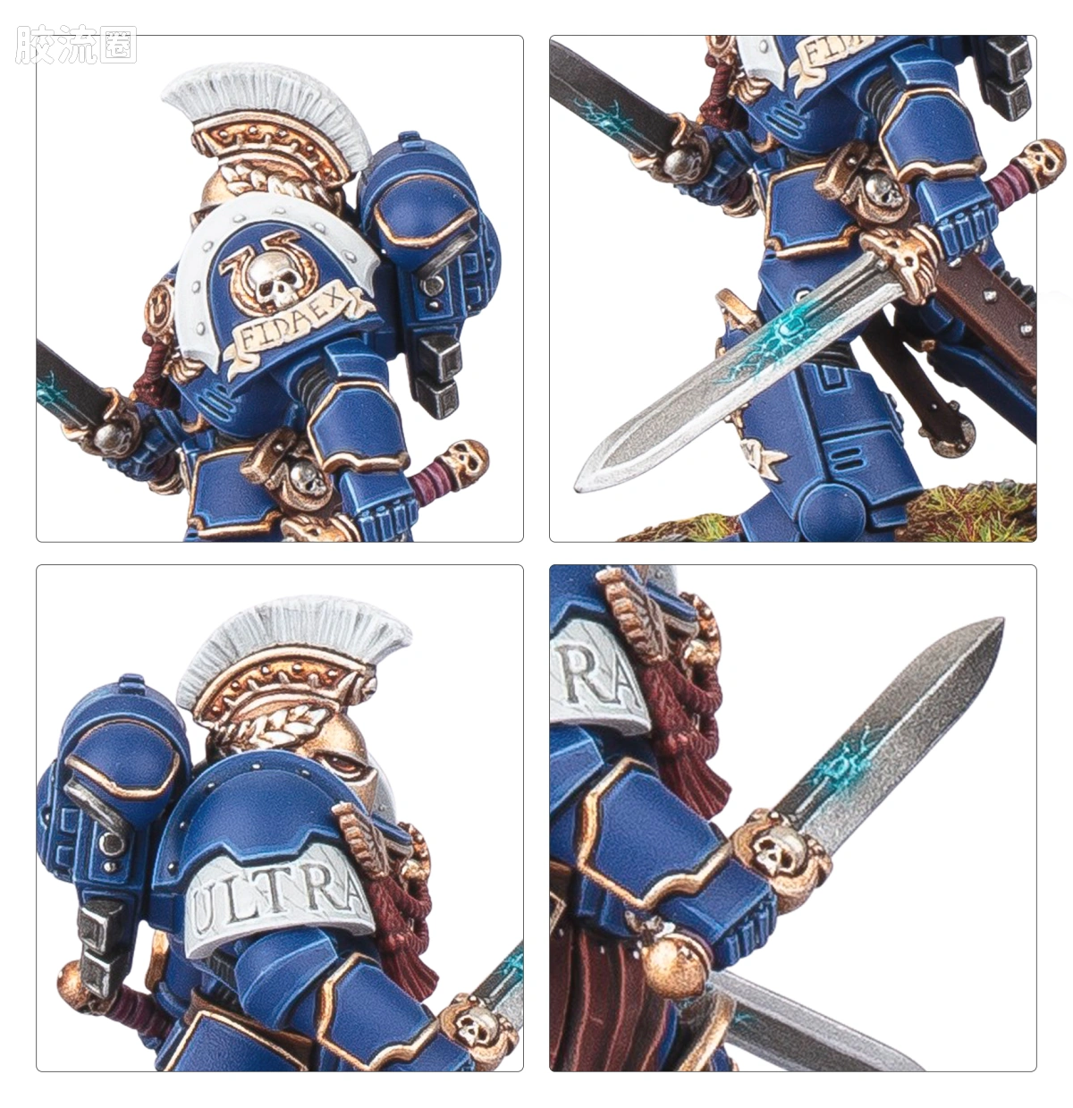 战锤40K Ultramarines 极限战士 10版 常胜荣誉卫队 - 图片