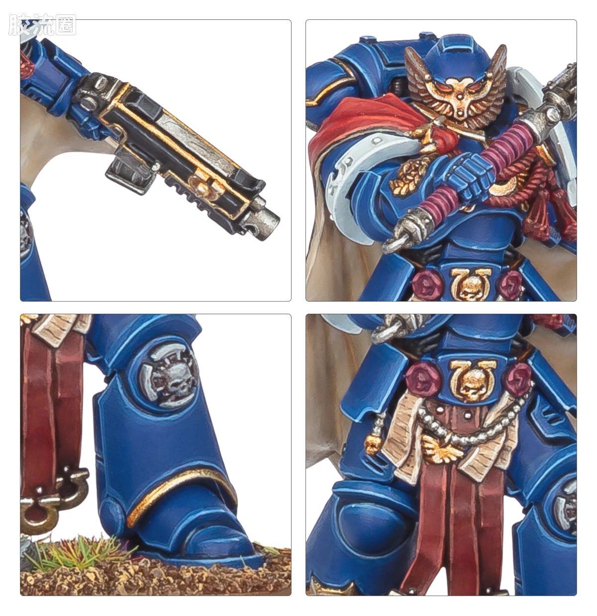战锤40K Ultramarines 极限战士 10版 常胜荣誉卫队 - 图片