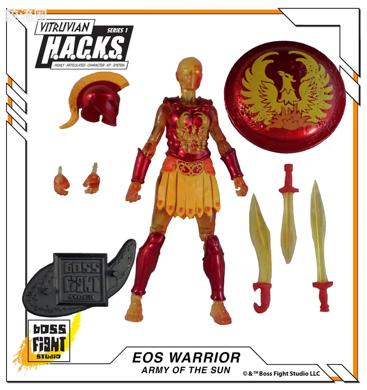 维特鲁威 H.A.C.K.S. 系列1 希腊人vs.戈尔贡人 黎明女神 战士 - 图片