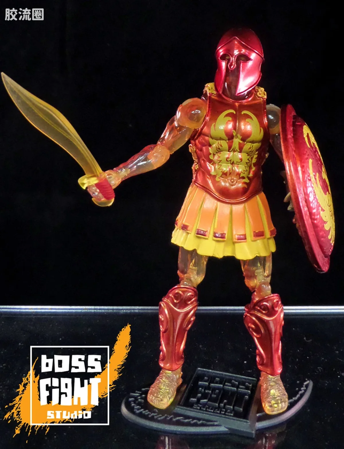 维特鲁威 H.A.C.K.S. 系列1 希腊人vs.戈尔贡人 太阳神 战士 - 图片
