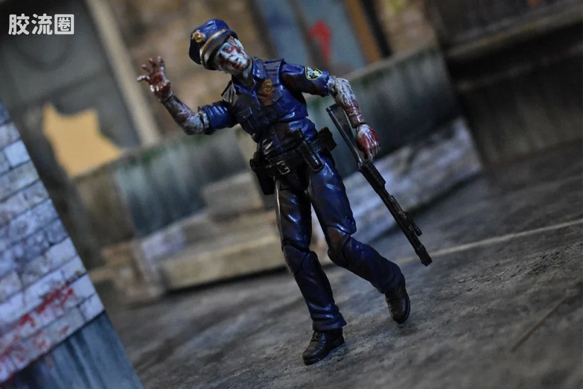 维特鲁威 H.A.C.K.S. 系列Z 丧尸 警官 泽德 - 图片