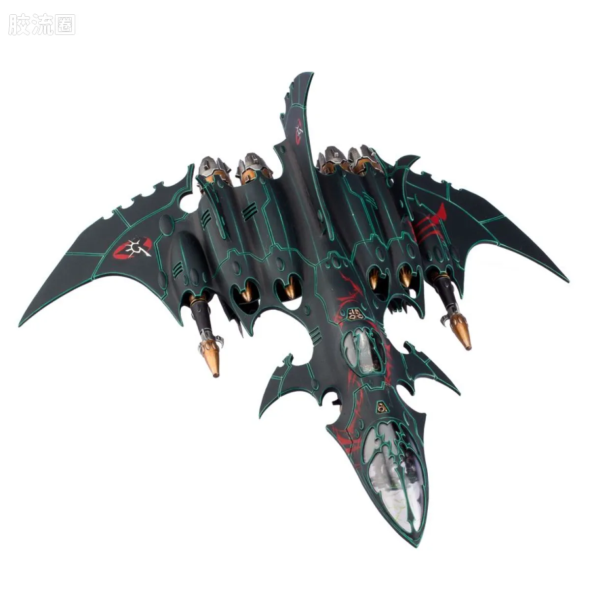 战锤40K Drukhari 黑暗灵族 7版 虚空鸦轰炸机 - 图片