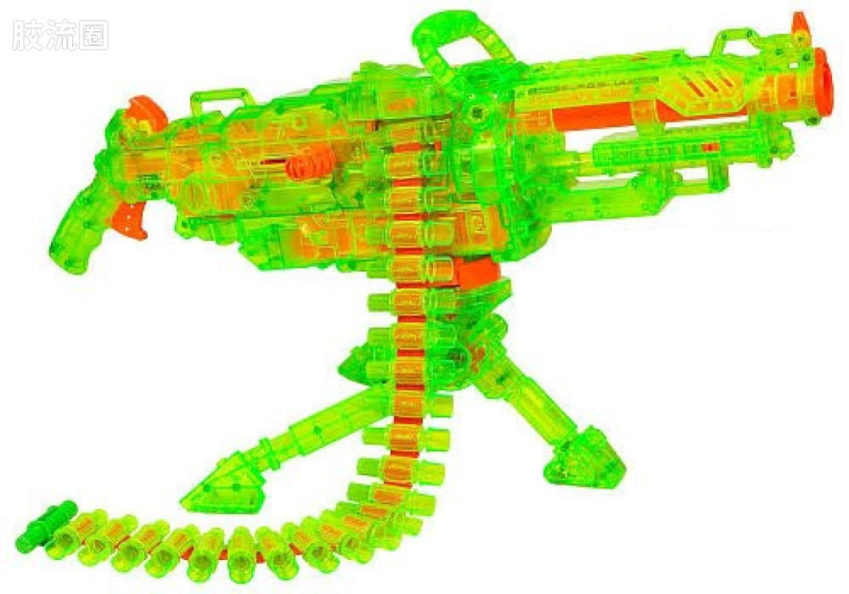 NERF N-STRIKE系列 Vulcan EBF-25 绿透配色