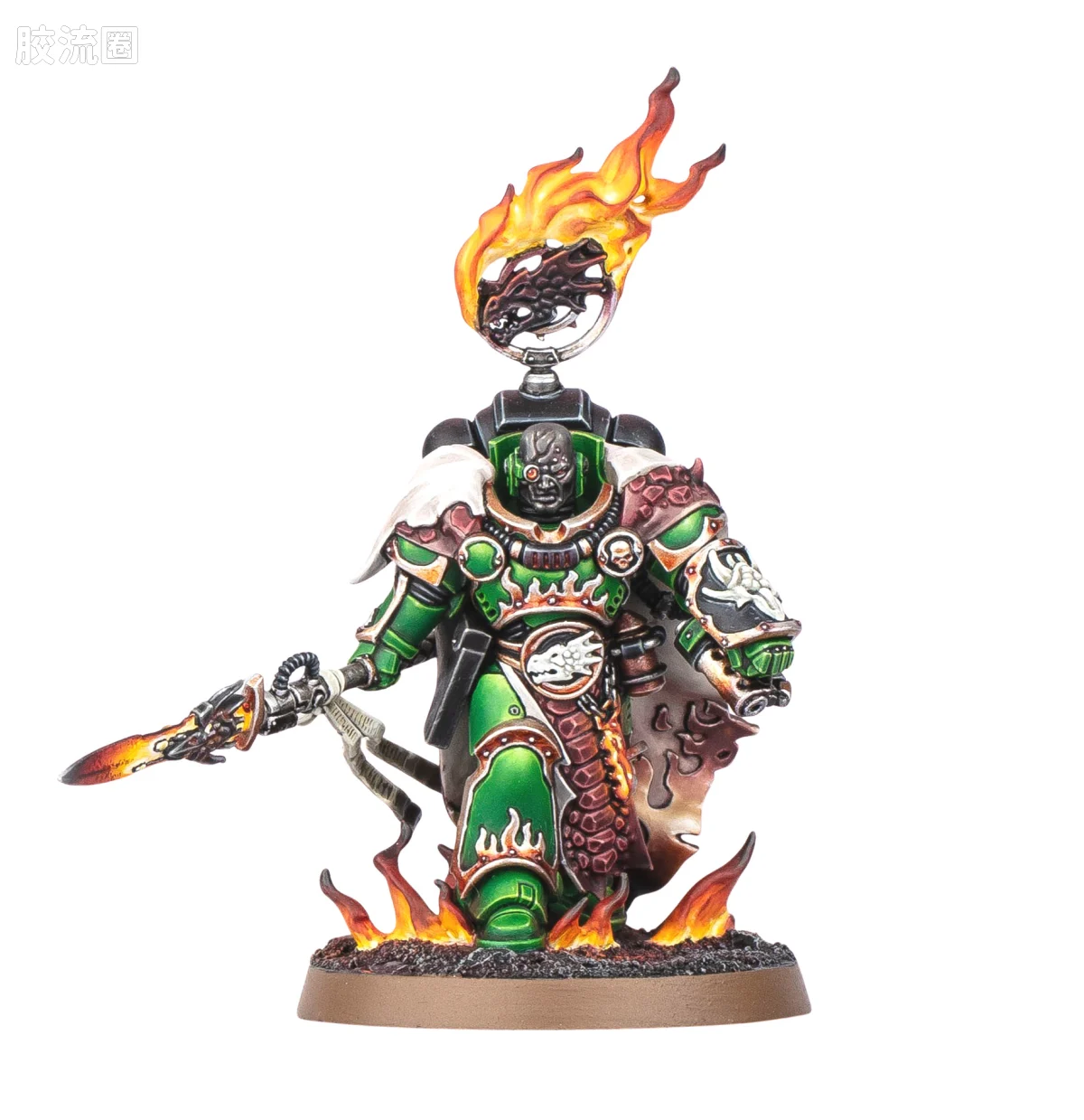 战锤40K Space Marines 星际战士各分支战团特有单位 10版 火蜥蜴 锻造之父 伏尔甘·赫斯坦 - 图片