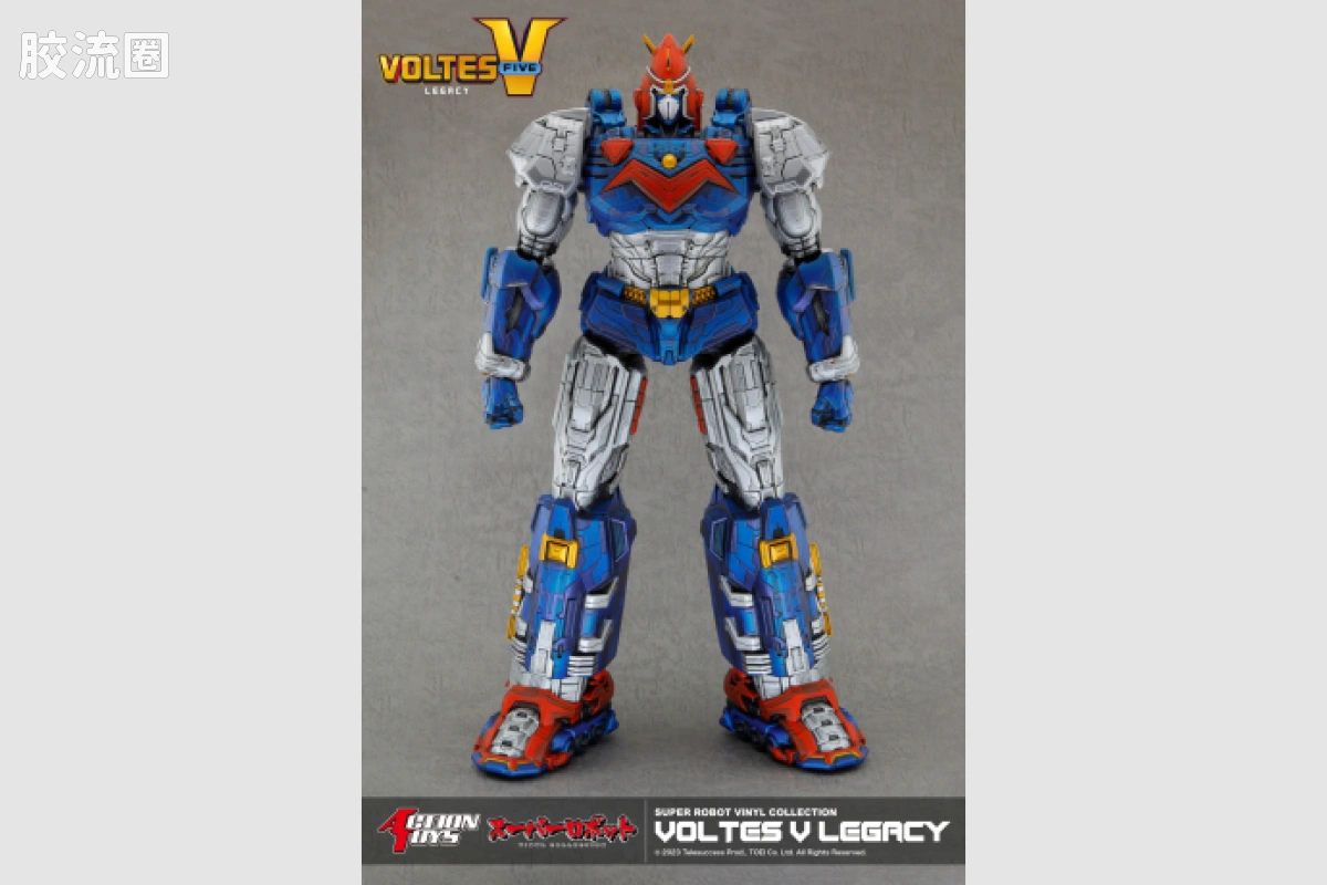 ACTION TOYS机甲成品系列 VINYL COLLECTION 超电磁侠波鲁迪斯V：LEGACY - 图片