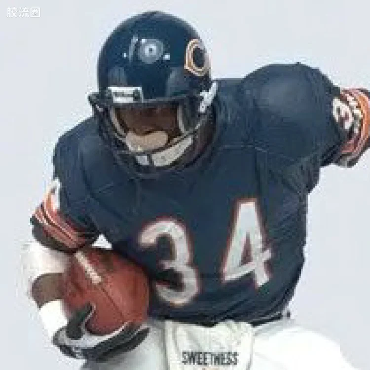 麦克法兰NFL美式足球系列玩具 传奇第2代 WALTER PAYTON