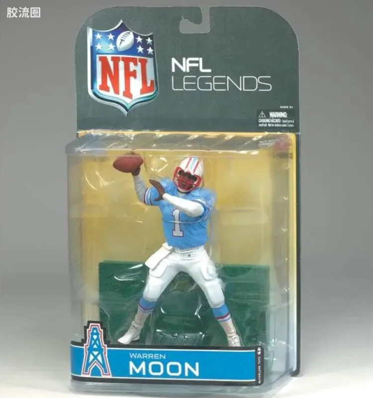 麦克法兰NFL美式足球系列玩具 传奇第4代 WARREN MOON