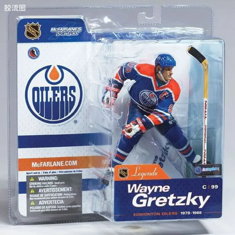 麦克法兰NHL冰球系列玩具 传奇系列第1代 WAYNE GRETZKY 1