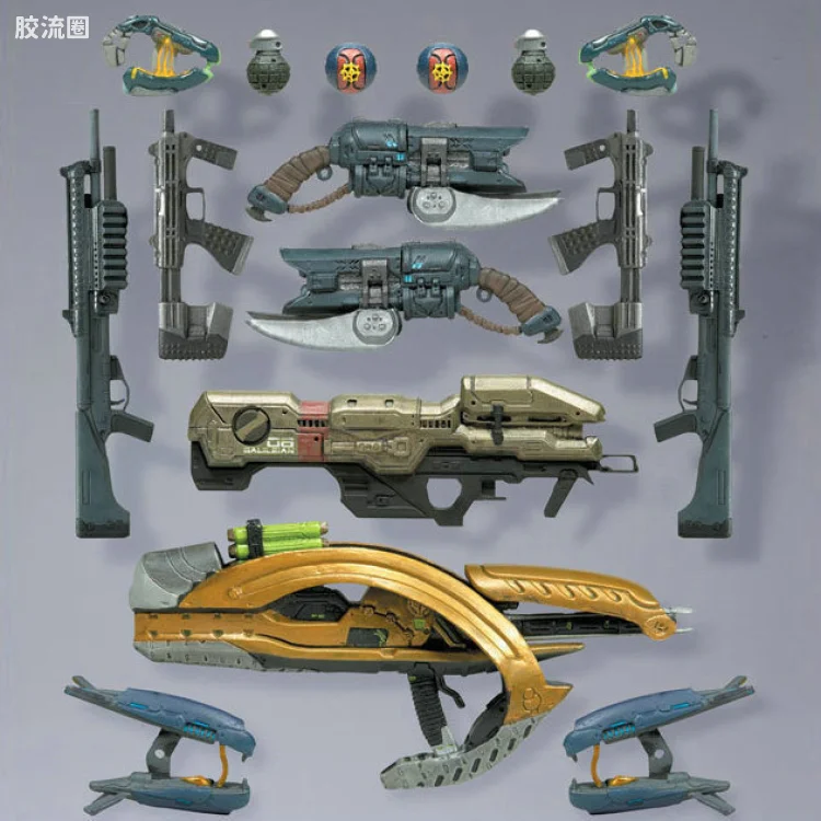 麦克法兰游戏与动画系列 HALO SERIES 7 WEAPON PACK