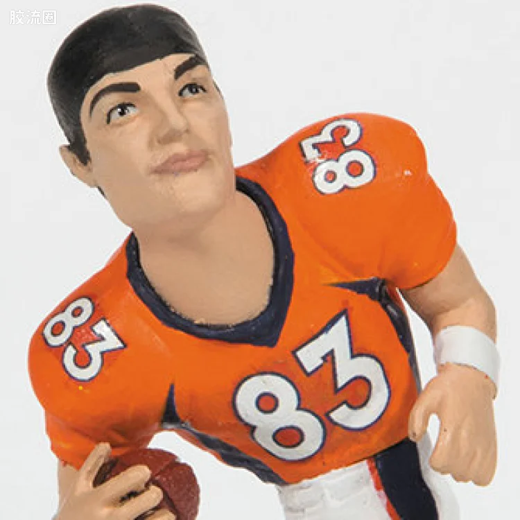 麦克法兰NFL美式足球系列玩具 Small Pros Series 3 WES WELKER