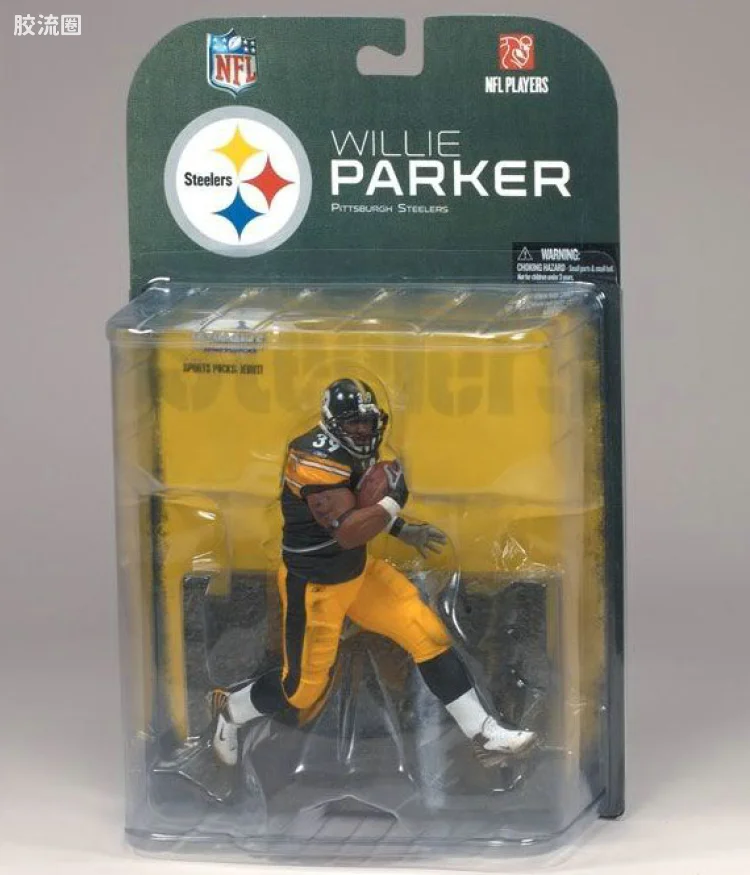 麦克法兰NFL美式足球系列玩具 第17代 WILLIE PARKER