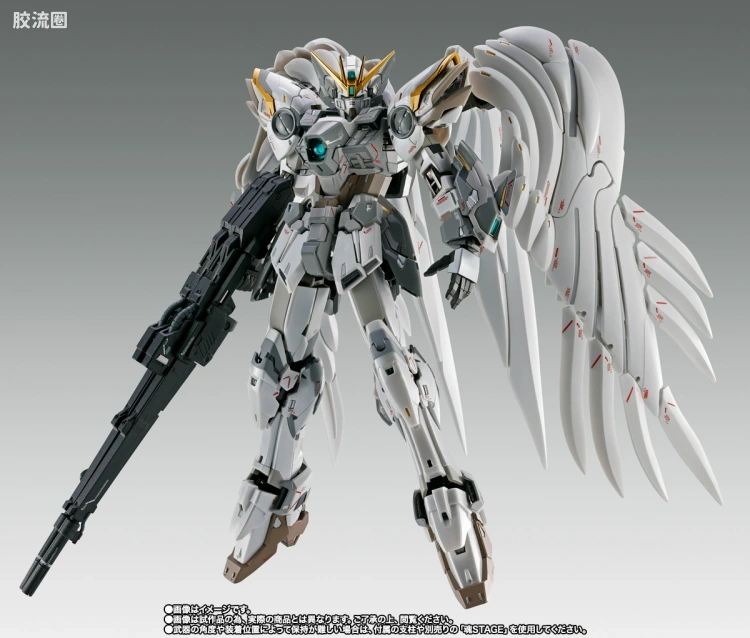 GUNDAM FIX FIGURATION GUNDAM FIX FIGURATION METAL COMPOSITE系列 飞翼零式高达 CLOAKED CUSTOM - 图片