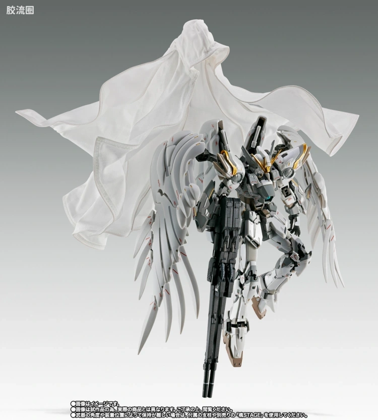 GUNDAM FIX FIGURATION GUNDAM FIX FIGURATION METAL COMPOSITE系列 飞翼零式高达 CLOAKED CUSTOM - 图片
