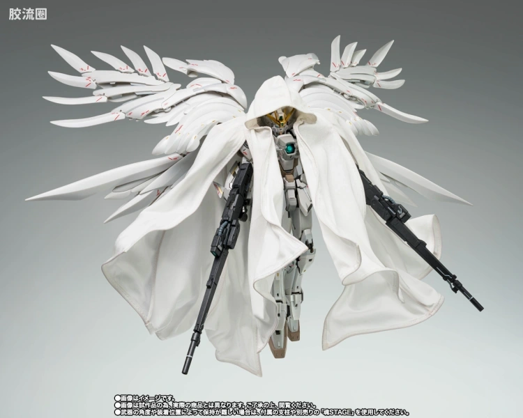 GUNDAM FIX FIGURATION GUNDAM FIX FIGURATION METAL COMPOSITE系列 飞翼零式高达 CLOAKED CUSTOM - 图片
