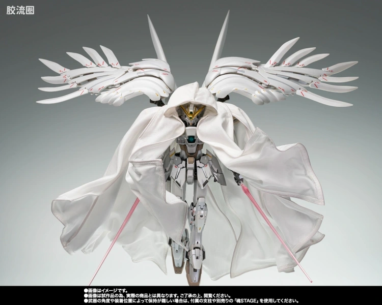 GUNDAM FIX FIGURATION GUNDAM FIX FIGURATION METAL COMPOSITE系列 飞翼零式高达 CLOAKED CUSTOM - 图片