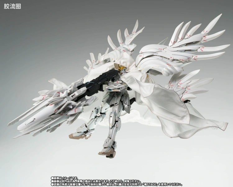 GUNDAM FIX FIGURATION GUNDAM FIX FIGURATION METAL COMPOSITE系列 飞翼零式高达 CLOAKED CUSTOM - 图片