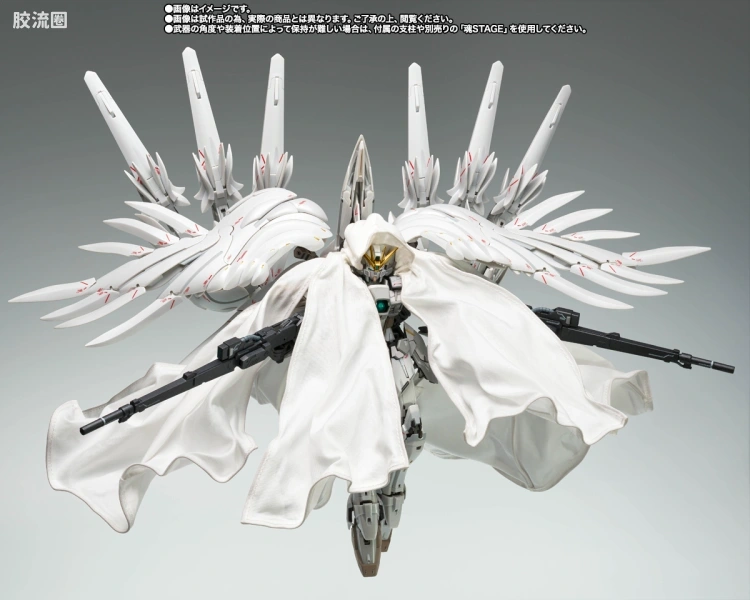 GUNDAM FIX FIGURATION GUNDAM FIX FIGURATION METAL COMPOSITE系列 飞翼零式高达 CLOAKED CUSTOM - 图片