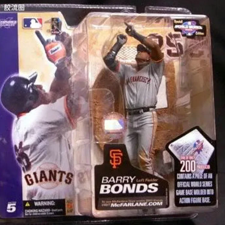麦克法兰MLB棒球系列玩具 特别版 WORLD SERIES 2002: BARRY BONDS