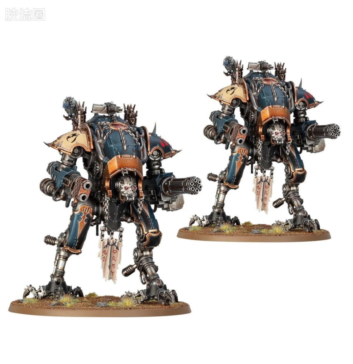 战锤40K Chaos Knights 混沌骑士 9版 战犬暴匪 - 图片