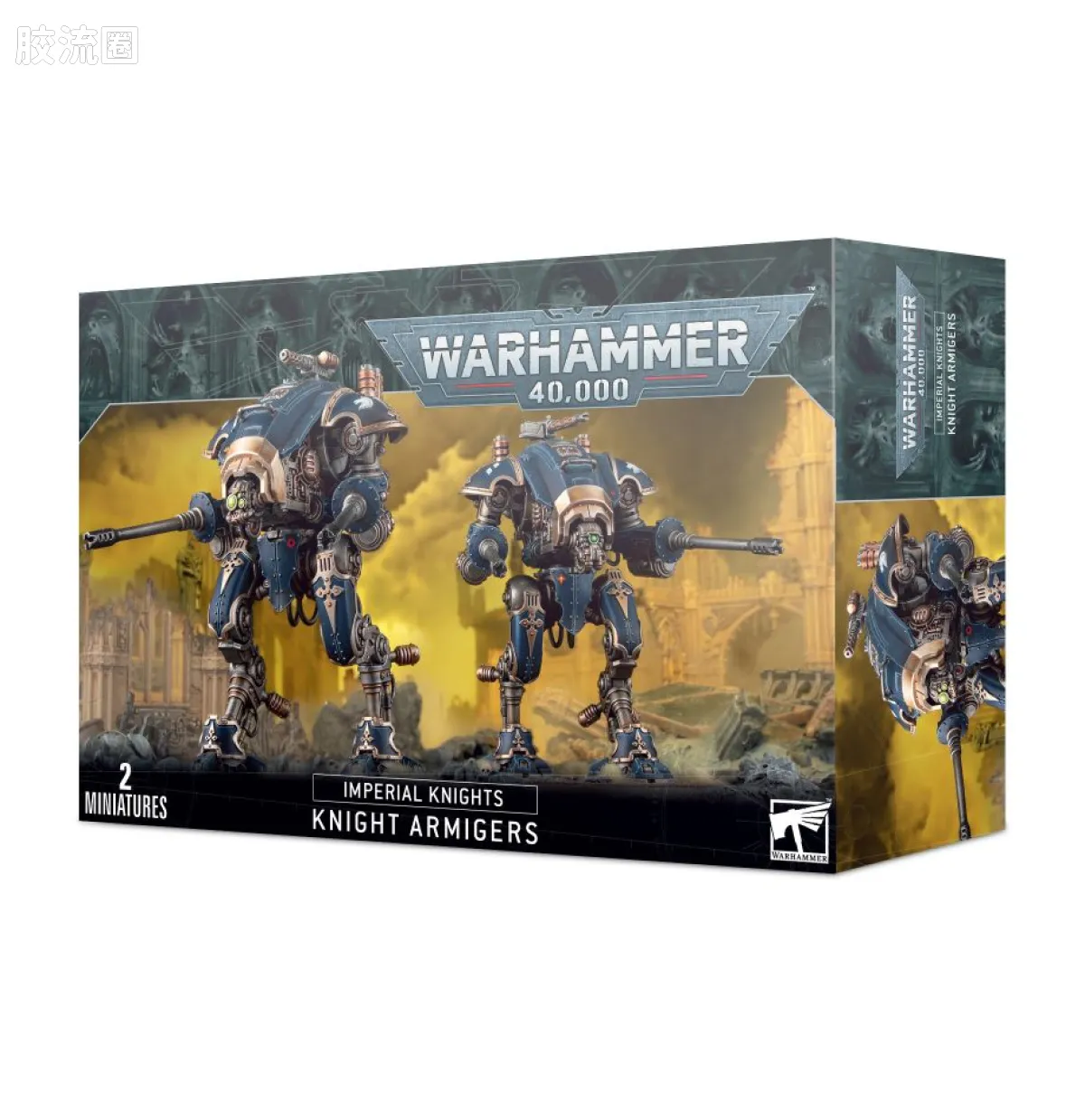 战锤40K Chaos Knights 混沌骑士 8版 战犬猎手 - 图片