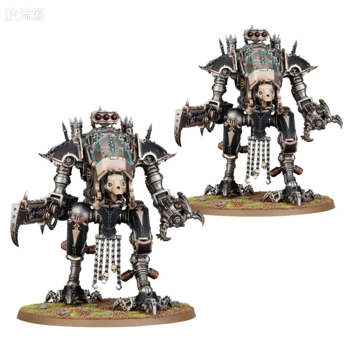 战锤40K Chaos Knights 混沌骑士 9版 战犬肉食者 - 图片