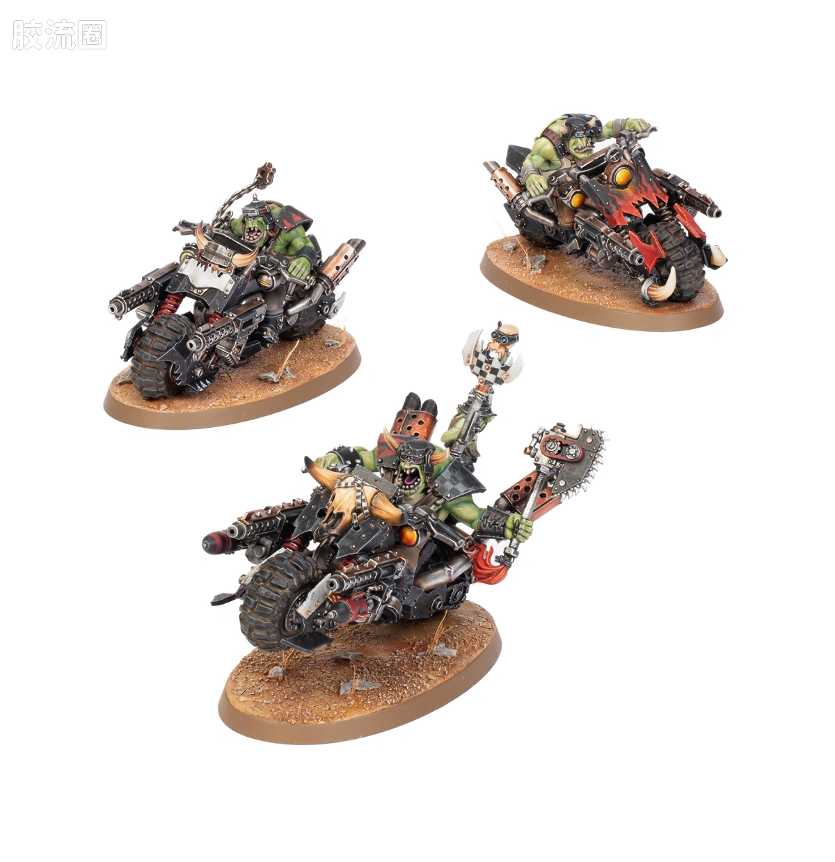 战锤40K Ork 欧克蛮人 11版 战争摩托小子 - 图片