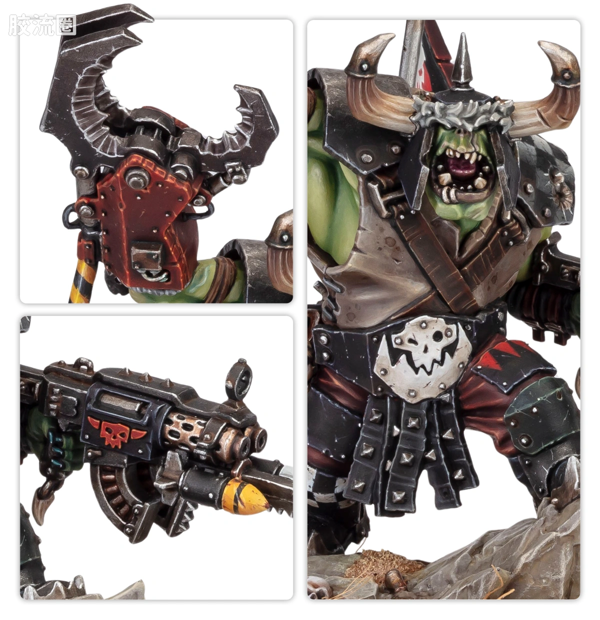 战锤40K Ork 欧克蛮人 11版 战争老大 - 图片