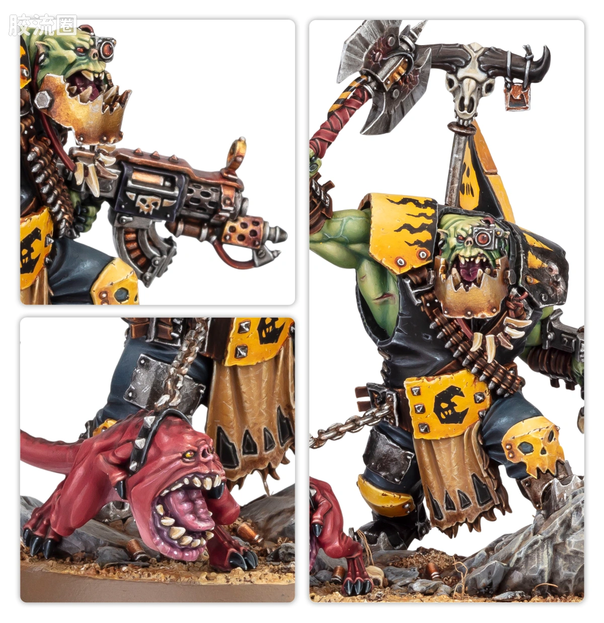 战锤40K Ork 欧克蛮人 11版 战争老大 - 图片