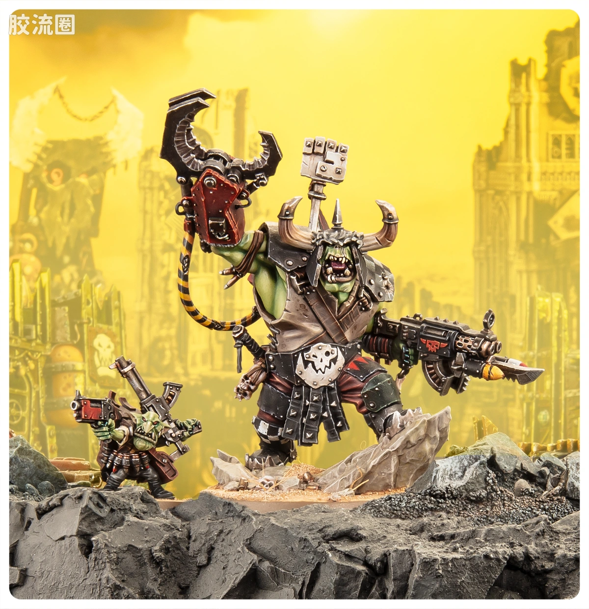 战锤40K Ork 欧克蛮人 11版 战争老大 - 图片