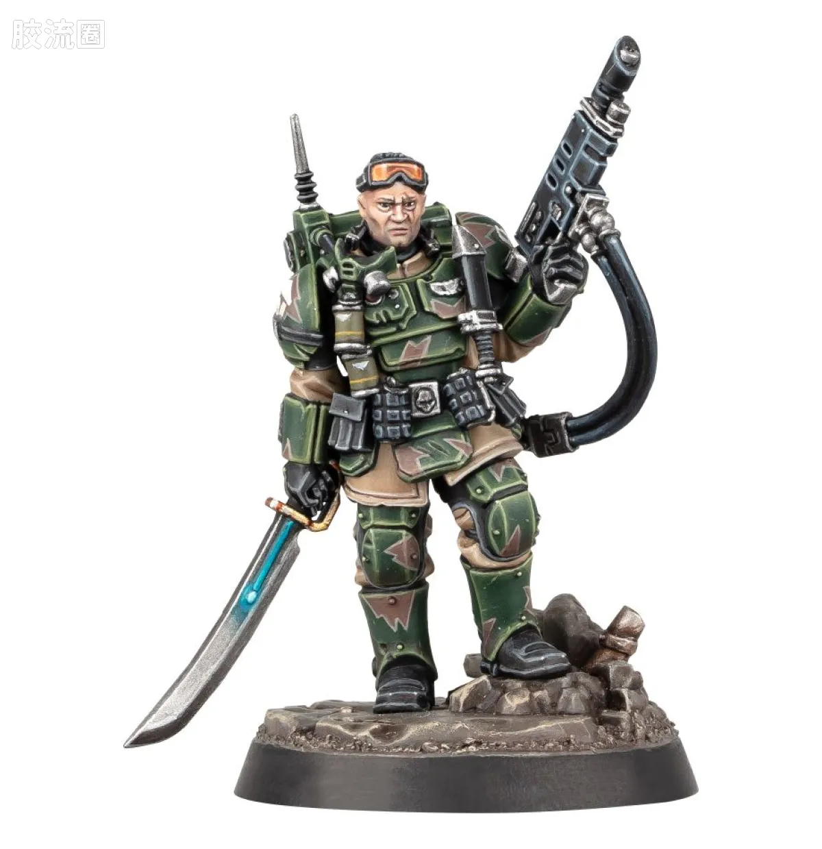 战锤40K Astra Militarum 星界军 10版 限定款 卡舍津 不屈者 - 图片