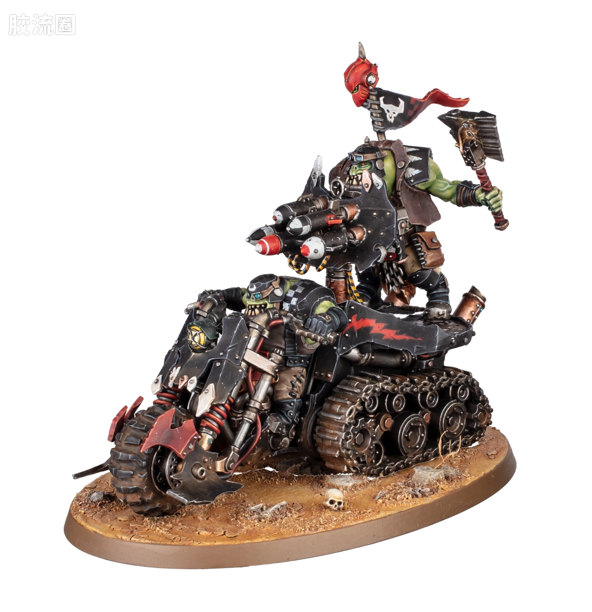 战锤40K Ork 欧克蛮人 11版 战争履带车 - 图片