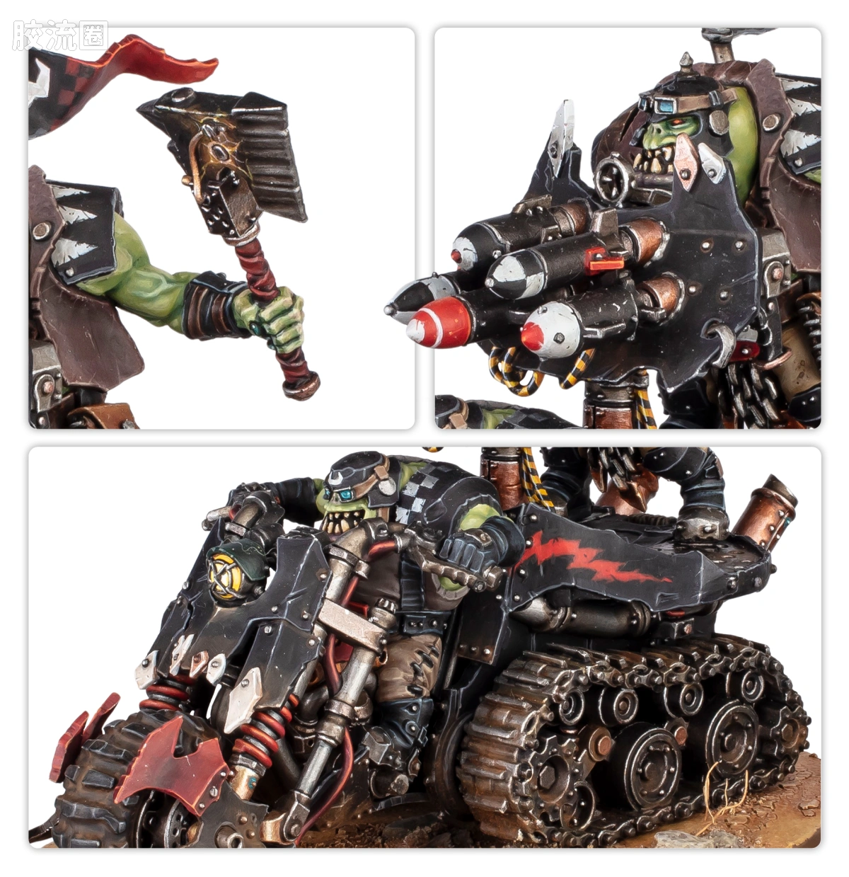 战锤40K Ork 欧克蛮人 11版 战争履带车 - 图片