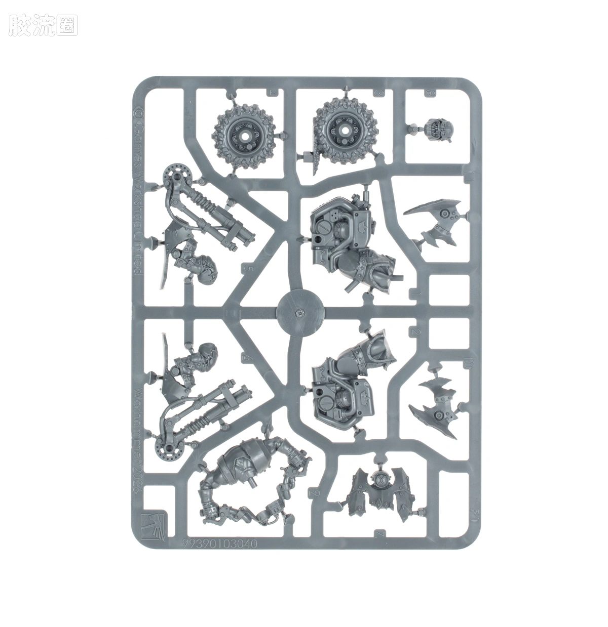 战锤40K Ork 欧克蛮人 11版 战争履带车 - 图片