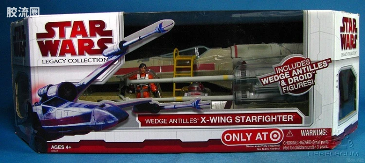 星球大战 THE LEGACY COLLECTION 载具系列 独家版 Wedge Antilles' X-Wing Starfighter (Target)