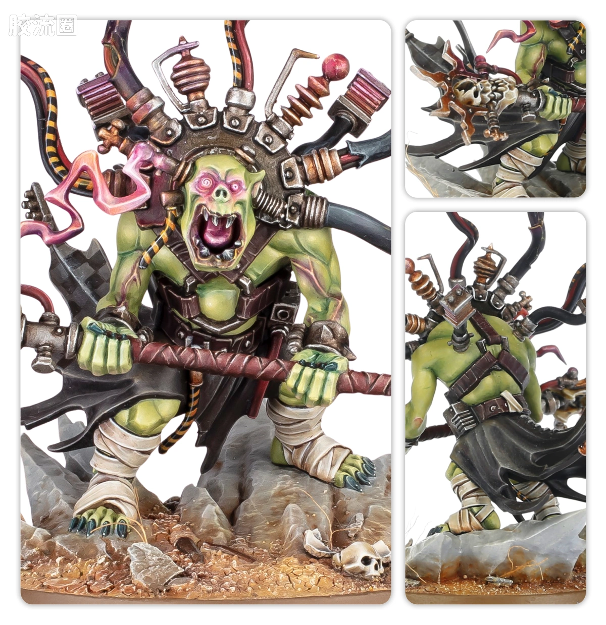 战锤40K Ork 欧克蛮人 11版 灵能小子 - 图片