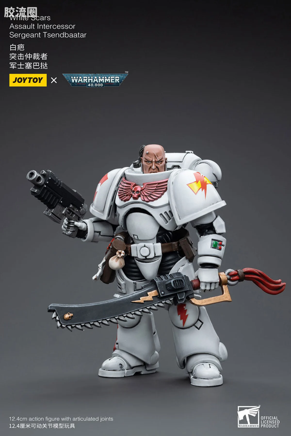 JOYTOY x 战锤40K null 白疤 突击仲裁者 军士塞巴挞 - 图片