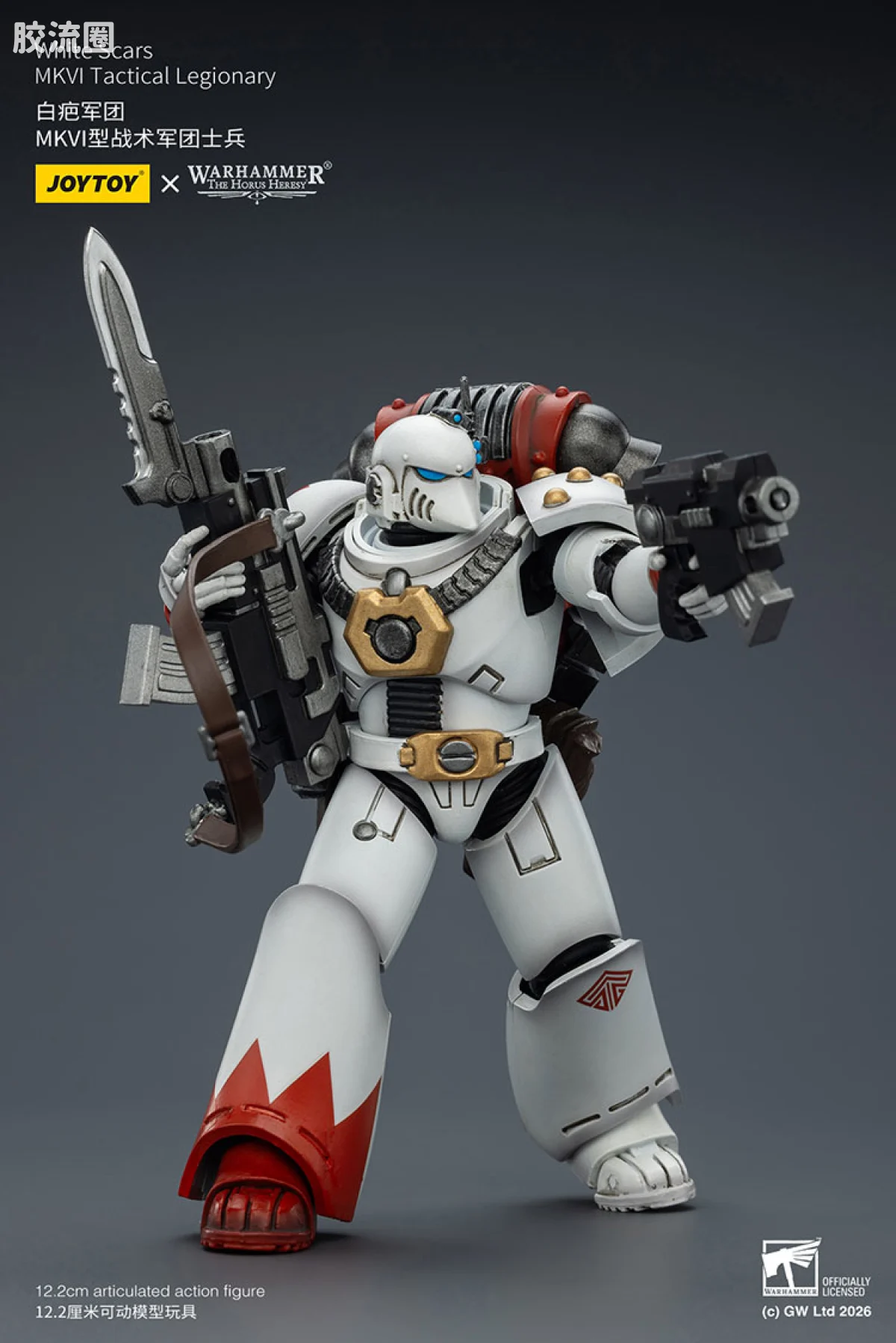 JOYTOY x 战锤40K null HHMKVI型战术军团士兵 - 图片