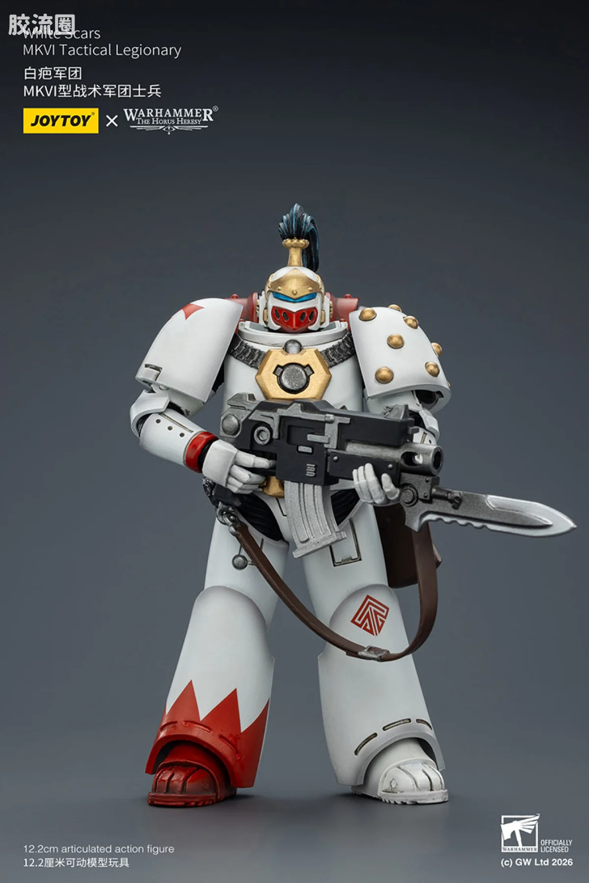 JOYTOY x 战锤40K null HHMKVI型战术军团士兵 - 图片