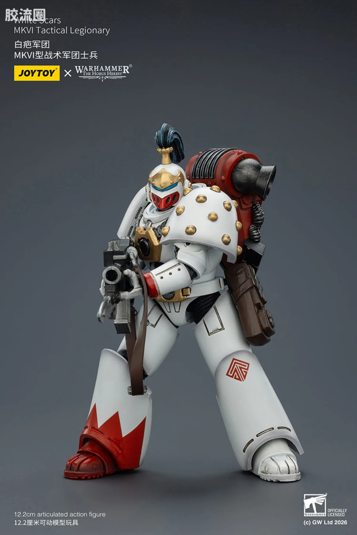 JOYTOY x 战锤40K null HHMKVI型战术军团士兵 - 图片