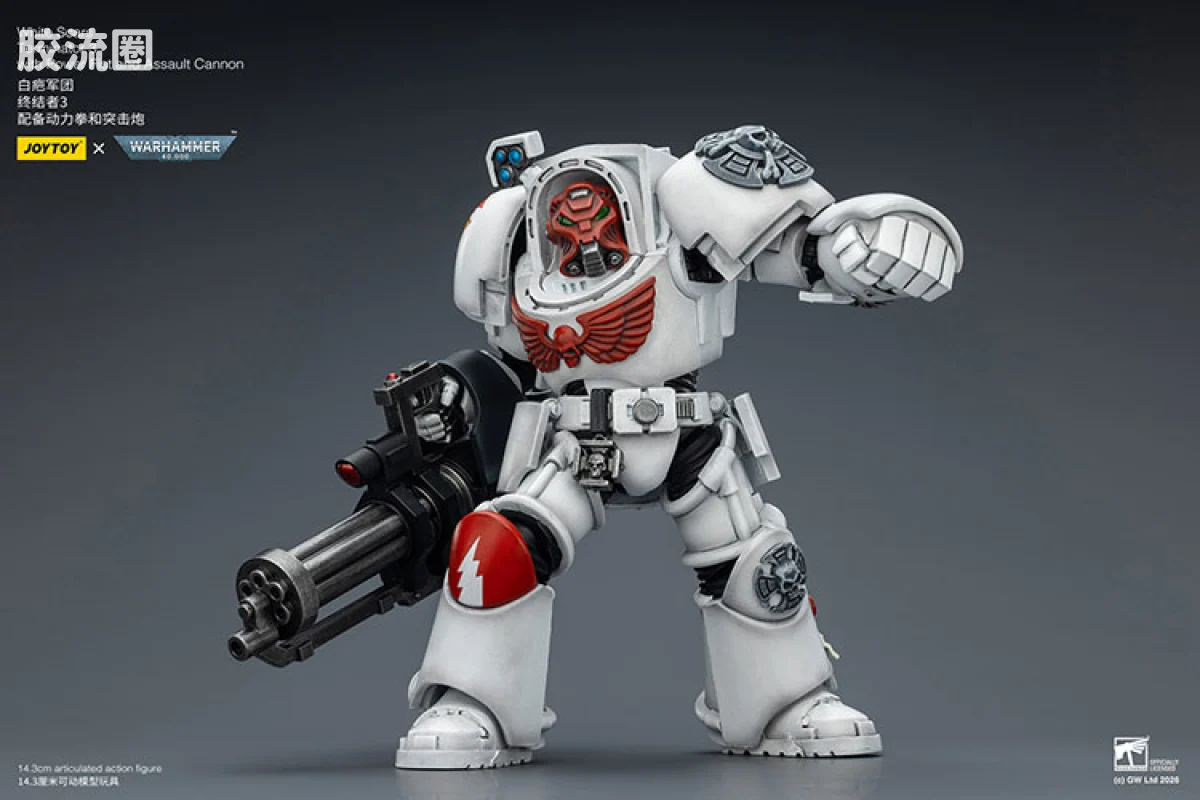JOYTOY x 战锤40K null 白疤军团 终结者小队 - 图片